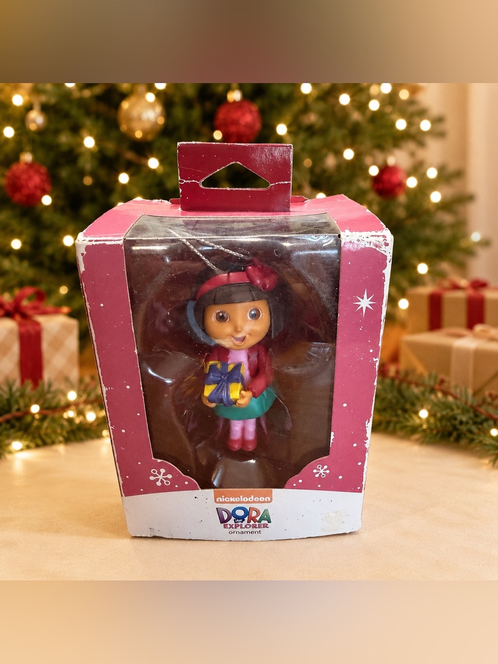 2014 Dora the Explorer Christmas Ornament American Greetings in Original Box